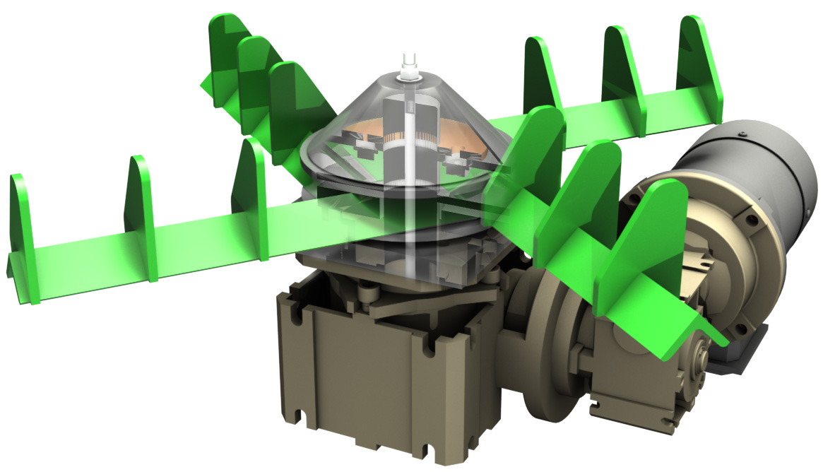 Stir Bottom Feeder for difficult material